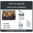 Time of Legends Joan of Arc Maiden Sleeve Bundle