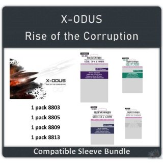 X-Odus Rise of the Corruption Sleeve Bundle