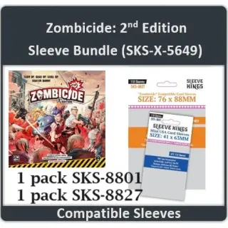Zombicide 2nd. Edition Sleeve Bundle