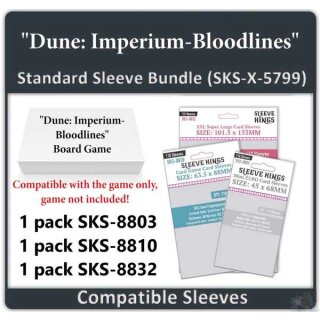 Dune Imperium Bloodlines Sleeve Bundle