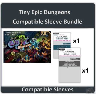 Tiny Epic Dungeons: Retail Version Sleeve Bundle