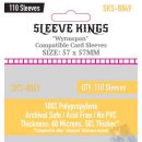 Card Sleeves - 57x57 mm - Sleeve Kings - Wyrmspan...