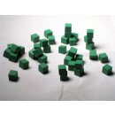 8mm Green Wooden Cube Tokens (100 Pack)