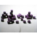8mm Purple Wooden Cube Tokens (100 Pack)