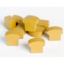 10 Bread Token Set Wooden Tokens (10)
