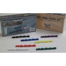 Premium Wooden Train Token Set (350 Pieces)