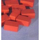 Wooden Brick Clay Token Set of 10
