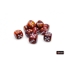 Chessex Festive 16mm d6 Symphony white Dice Block (12)