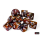 Chessex Festive Symphony white Set of Ten d10s