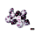 Chessex Gemini Ten d10 Sets - Black-White/pink