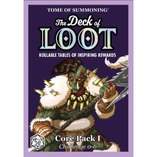 The Deck of Loot Core Pack 1 CR 0-6 (EN)