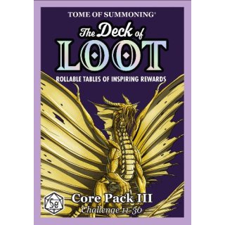 The Deck of Loot Core Pack 3 CR 11-30 (EN)