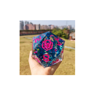 Captured Magic 100mm Chonk D20 Vapor Wave