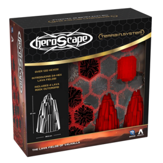 HeroScape: Lava Fields of Valhalla Terrain Expansion (EN)