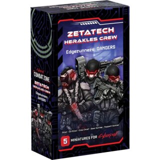 Cyberpunk Red - Combat Zone: Zetatech Herancles Crew Edgerunners Gang (EN)