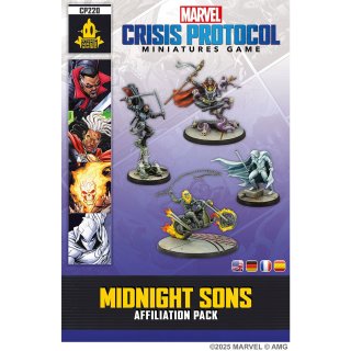 Marvel Crisis Protocol: Midnight Sons Affiliation Pack (DE/EN)