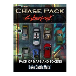 Chase Pack Cyberpunk Pack of Maps & Tokens