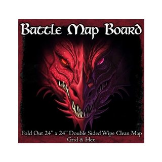 Battle Map Board - Grid & Hex