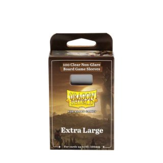 Dragon Shield - Board Game Sleeves Clear/NonGlare: Extra large (100)