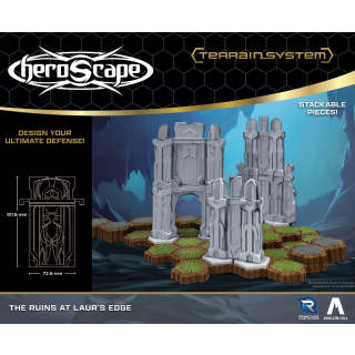 HeroScape: The Ruins at Laurs Edge Terrain Expansion (EN)