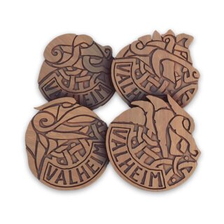 Valheim: Wooden Beer Coasters