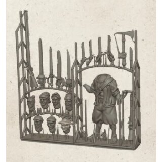 Port Royal: Customizable Maroon Character Sprue