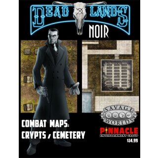 Savage Worlds: Deadlands Noir - Combat Maps Cemetery & Crypt  (EN)