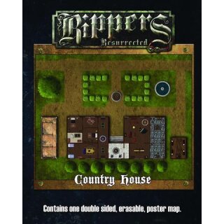 Savage Worlds: Rippers Resurrected - Combat Maps 1 Castle Dracula/Country House (EN)