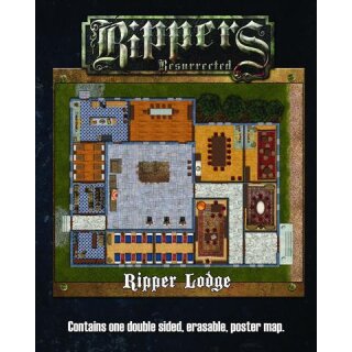 Savage Worlds: Rippers Resurrected - Combat Maps 3 World of Rippers/Lodge (EN)