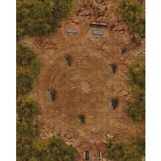 Savage Worlds: Weird Wars Rome - Map Druid Circle/Village Map (EN)