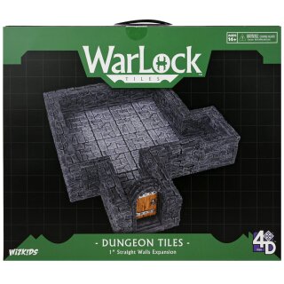 WarLock Tiles: Expansion Pack 1 in Dungeon Straight Walls