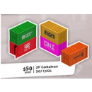Monster Scenery: 20 Foot Containers