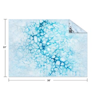 Monster Scenery: 22x30 Zoll Ice Floe/Frozen Tundra Adventure Mat