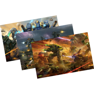 BattleTech: Mercenaries Supersized Poster Pack (3)
