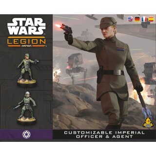 Star Wars Legion: Customizable Imperial Officer & Agent (DE/EN)