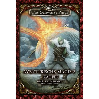 DSA5 Spielkartenset Aventurische Magie 3 - Zauber (DE)