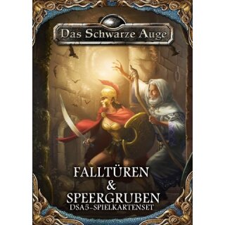 DSA5 - Spielkartenset Falltüren & Speergruben (DE)
