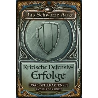 DSA5 - Spielkartenset Kritische Defensiv Erfolge (DE)