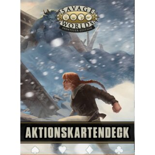 Savage Worlds - Aktionskartendeck (DE)