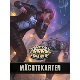 Savage Worlds - Mächtekartendeck (DE)