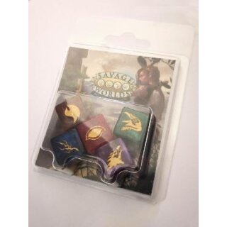 Savage Worlds - Ulisses Wildcard-Würfelset (DE)