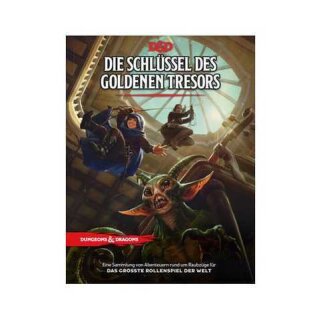 Dungeons & Dragons RPG - Abenteuer Die Schlüssel des Goldenen Tresors (DE)