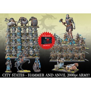 Conquest: City States - Hammer and Anvil 2000pt Army (EN)