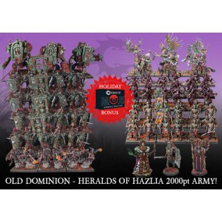 Conquest: Old Dominion - Heralds of Hazlia 2000pt Army (EN)