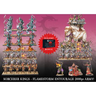Conquest: Sorcerer Kings - Flamestorm Entourage  2000pt Army (EN)