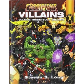 Champions RPG: Champions Villains 3 Solo Villains (EN)