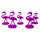 Trailer Park Wars!: Purple Yard Flamingos (100) (EN)