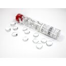 Chessex Crystal Clear Gaming Stones (40+ stones per tube)