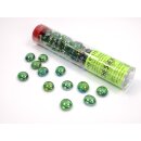 Chessex Crystal Green Iridized Gaming Stones (40+)