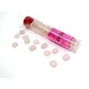 Chessex Crystal Pink Frosted Gaming Stones (25+)